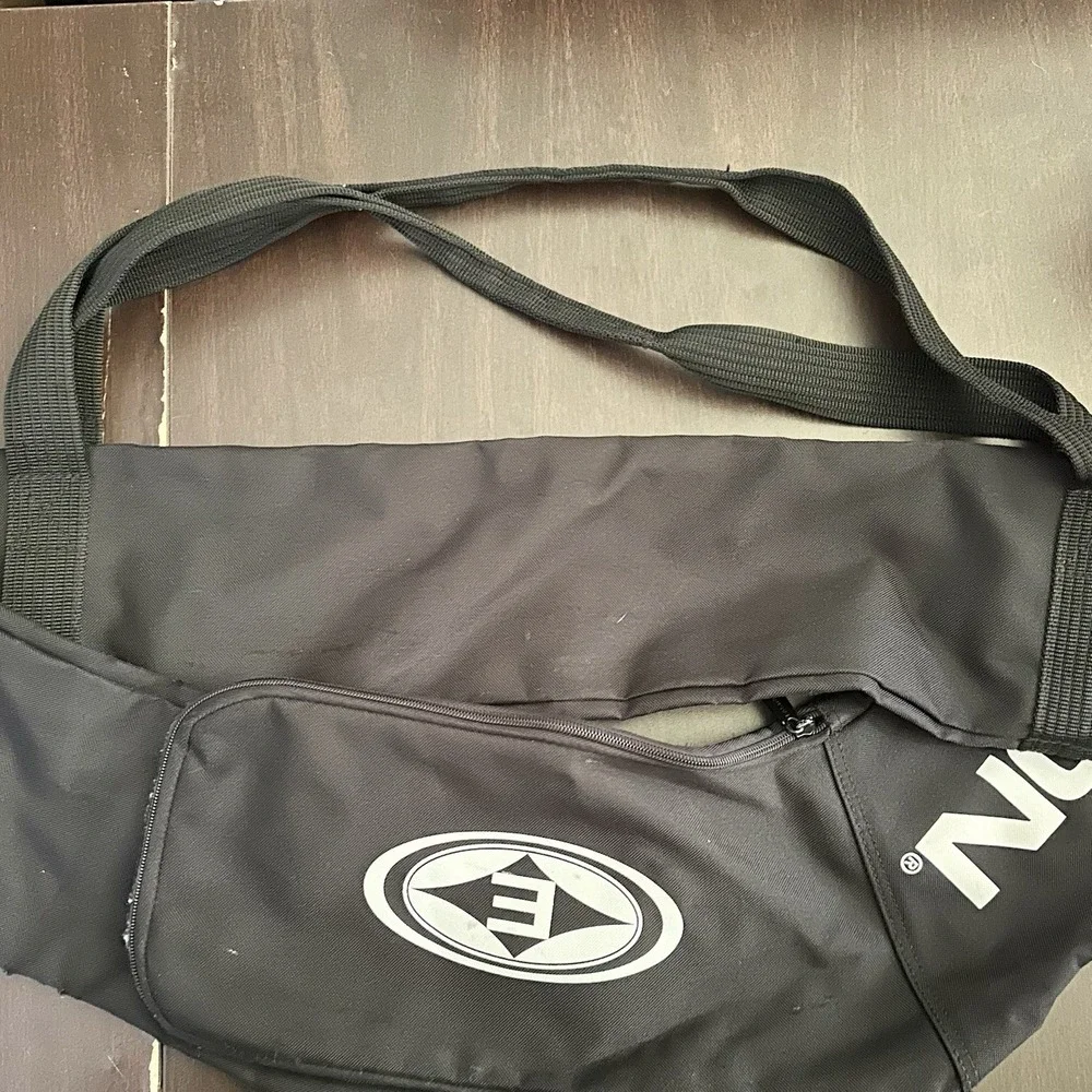 Easton Hockey Stick Bag Black Shoulder Carry Case Zippered Sleeve Excellent